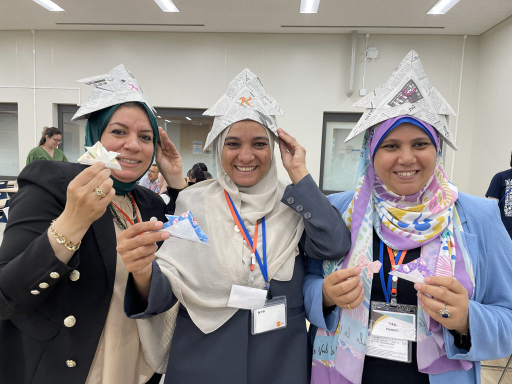 現役大学生とエジプトの教師が学級会の模擬授業を実施！【取材レポート】