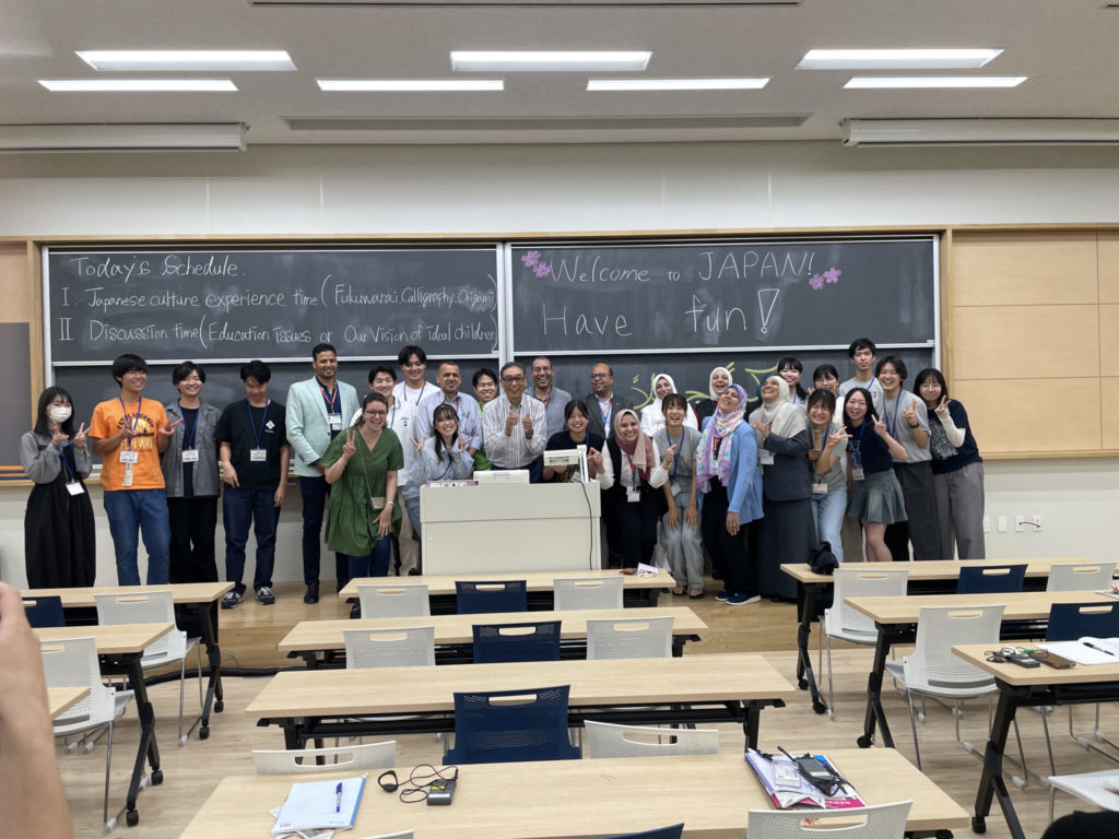 現役大学生とエジプトの教師が学級会の模擬授業を実施！【取材レポート】